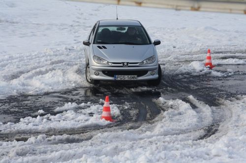 Poślizg kontrolowany - zdjęcia