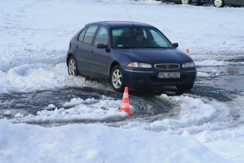 Poślizg kontrolowany - zdjęcia