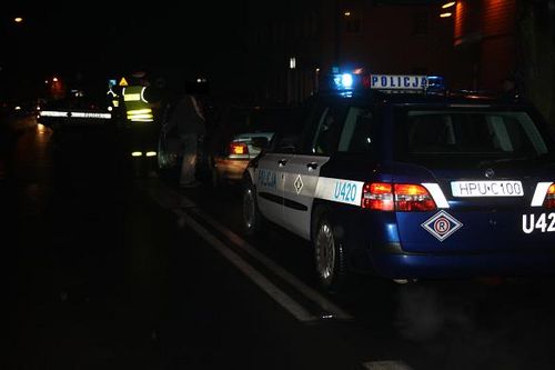 Wypadek na przejściu dla pieszych - zdjęcia