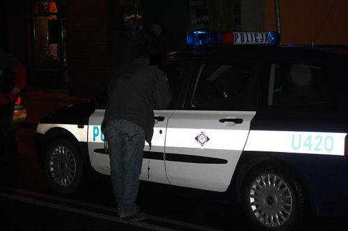 Wypadek na przejściu dla pieszych - zdjęcia