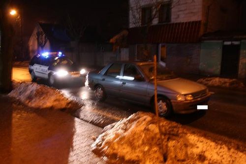 Wypadek na przejściu dla pieszych - zdjęcia