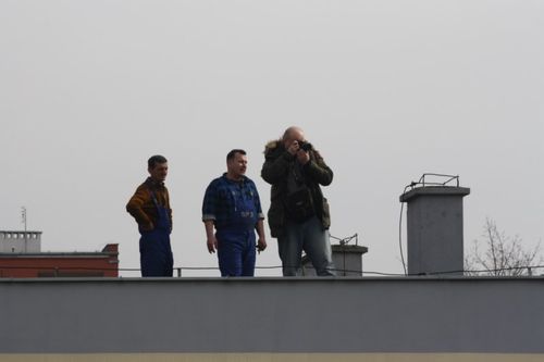 Eksplodował samochód - fotorelacja