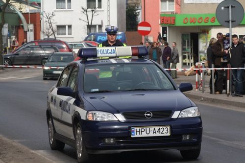 Eksplodował samochód - fotorelacja