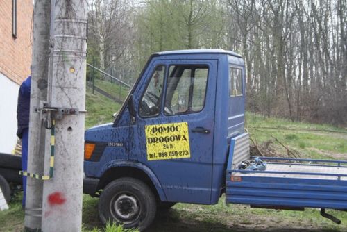Wybuch transformatora - zdjęcia