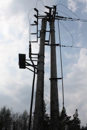 Wybuch transformatora - zdjęcia