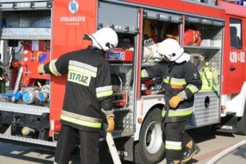 Gasili pożar w Czachorowie - zdjęcia