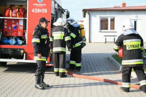 Gasili pożar w Czachorowie - zdjęcia