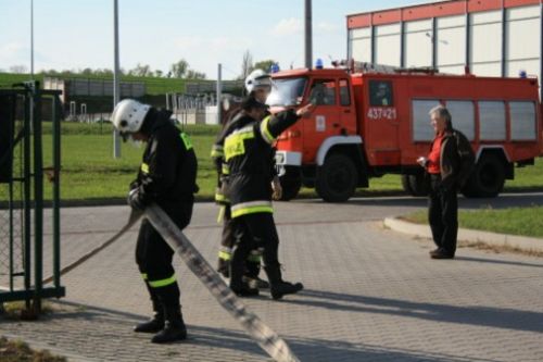 Gasili pożar w Czachorowie - zdjęcia