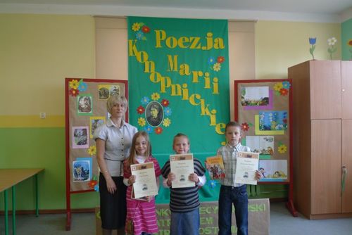 Recytowali wiersze  Marii Konopnickiej - zdjęcia