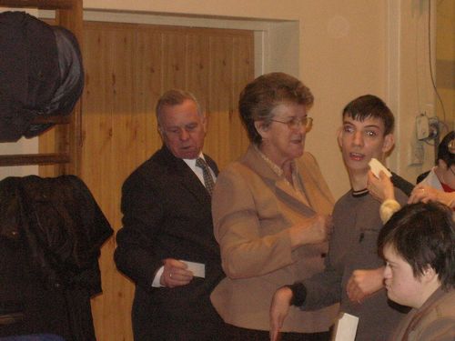 Na wigilijnym spotkaniu (galeria)