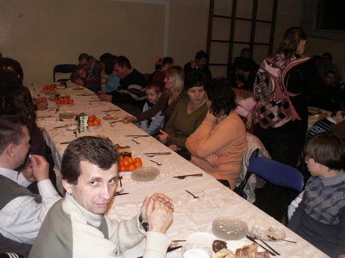Na wigilijnym spotkaniu (galeria)