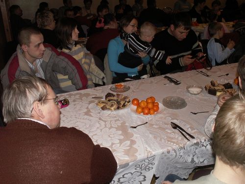 Na wigilijnym spotkaniu (galeria)