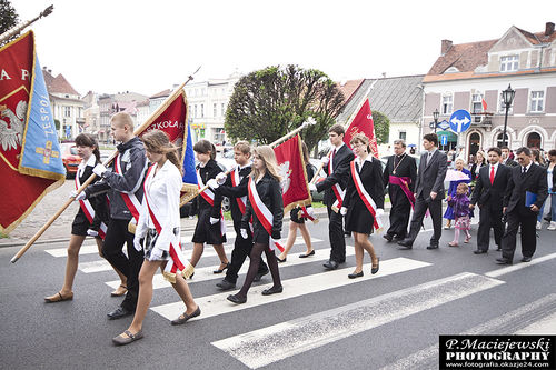 Deszczowa manifestacja - galeria