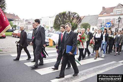 Deszczowa manifestacja - galeria