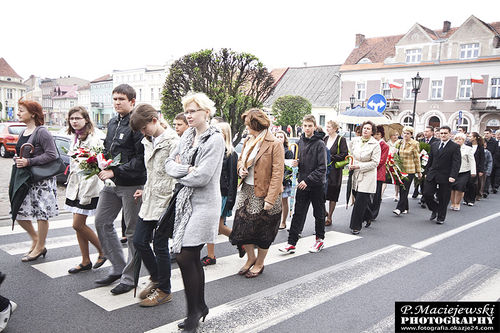 Deszczowa manifestacja - galeria