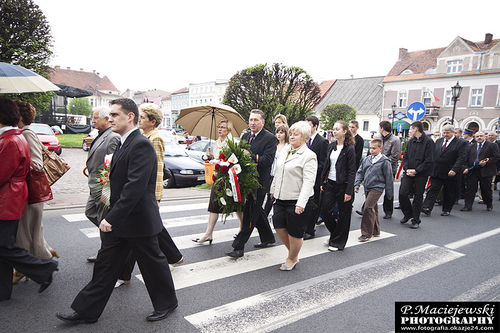 Deszczowa manifestacja - galeria