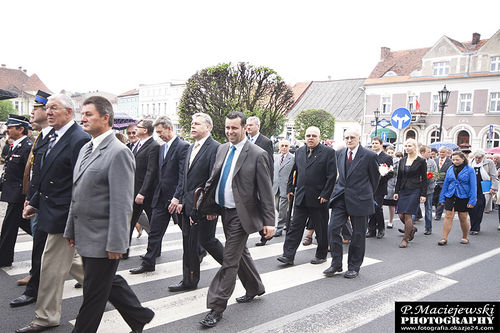 Deszczowa manifestacja - galeria