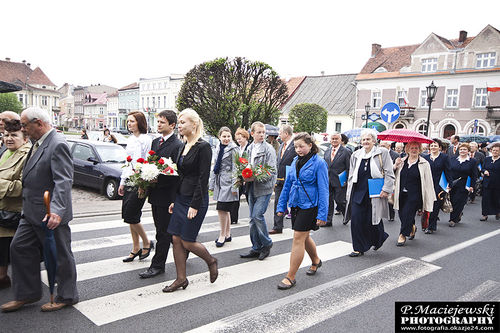 Deszczowa manifestacja - galeria