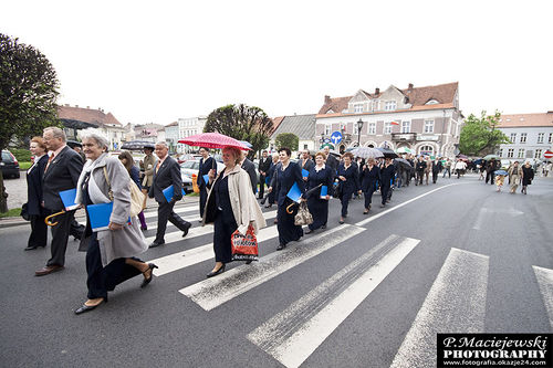 Deszczowa manifestacja - galeria