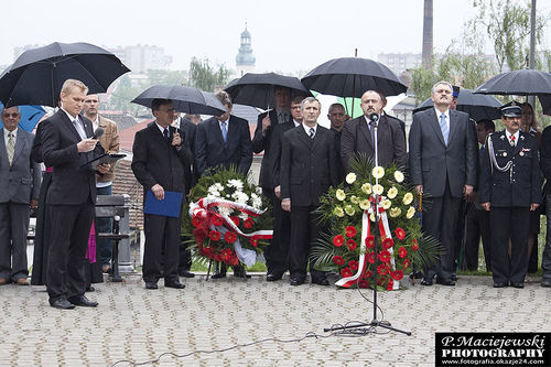 Deszczowa manifestacja - galeria