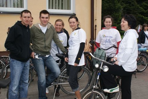 Majówka na rowerach - zdjęcia