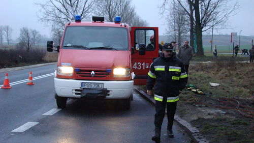 Symulowany wypadek (galeria)