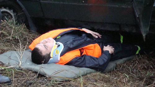 Symulowany wypadek (galeria)