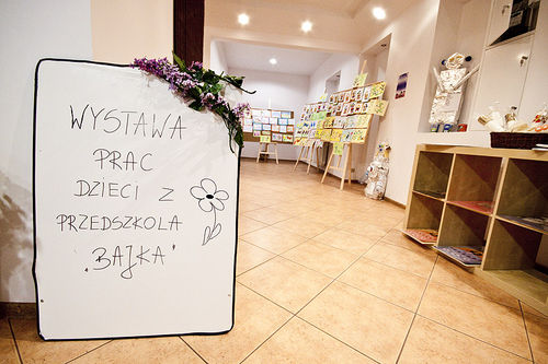Wystawa prac dzieci z Bajki - galeria