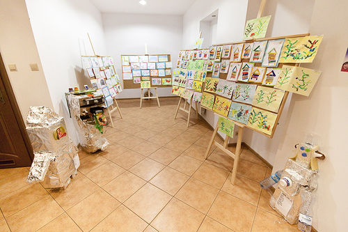 Wystawa prac dzieci z Bajki - galeria