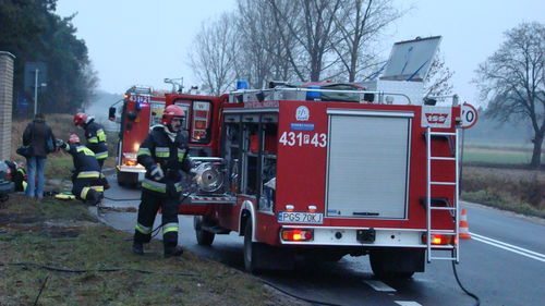 Symulowany wypadek (galeria)