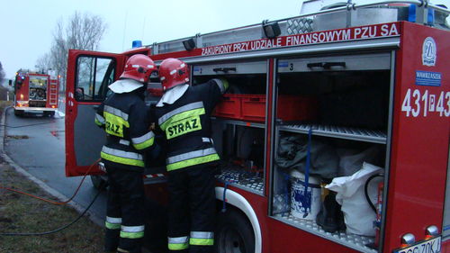 Symulowany wypadek (galeria)