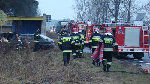 Symulowany wypadek (galeria)