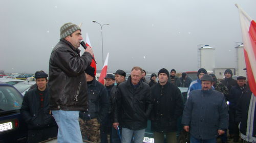 Pikietowali rolnicy (galeria)