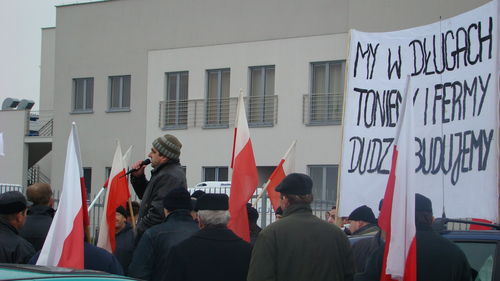 Pikietowali rolnicy (galeria)