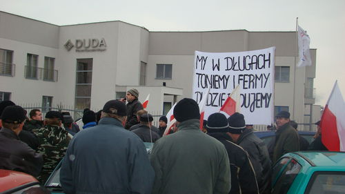 Pikietowali rolnicy (galeria)