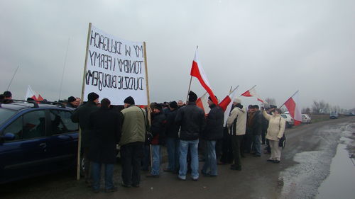 Pikietowali rolnicy (galeria)