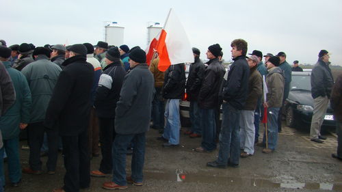 Pikietowali rolnicy (galeria)