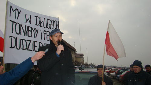 Pikietowali rolnicy (galeria)