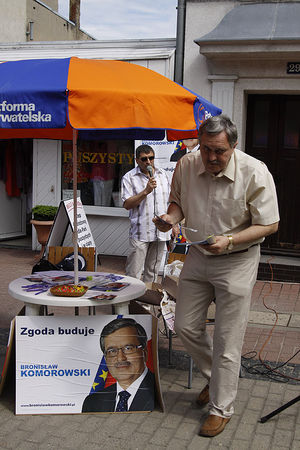 Przekonywali wyborców - zdjęcia