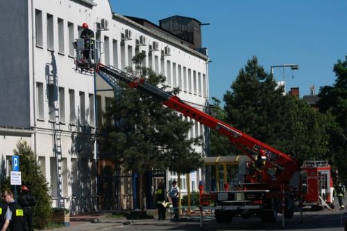 Kontrolowany pożar skarbówki - zdjęcia