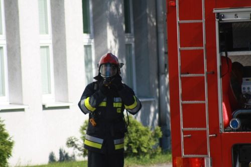 Kontrolowany pożar skarbówki - zdjęcia