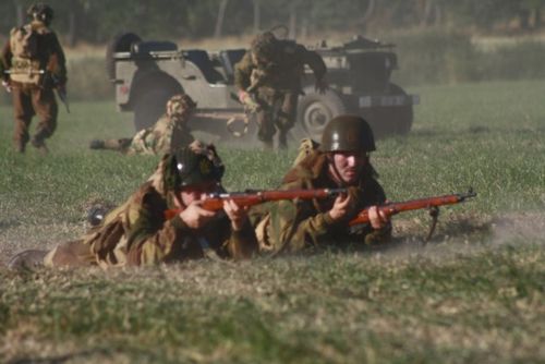 Rozpętali prawdziwa wojnę - fotorelacja