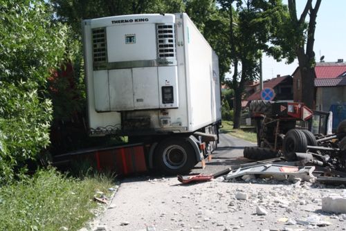 Policja ustala winnego - zdjęcia