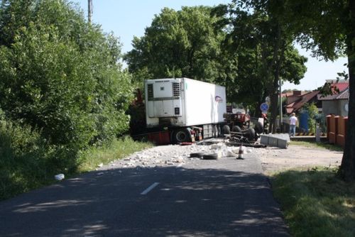 Policja ustala winnego - zdjęcia