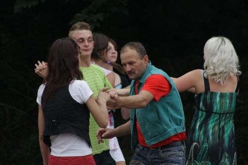 Na dożynkowych zabawach - zdjęcia