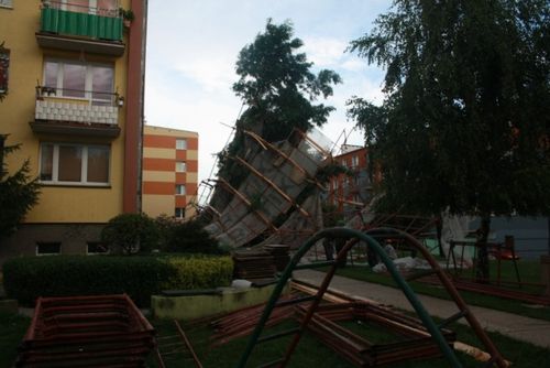 Przeżyli chwile grozy - zdjęcia