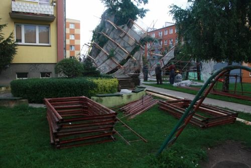 Przeżyli chwile grozy - zdjęcia
