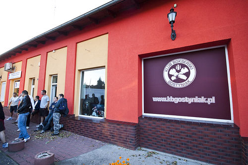 Na bokserskim treningu - zdjęcia
