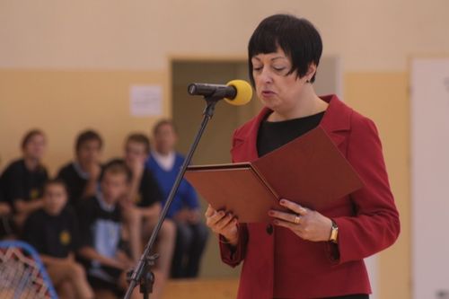 Kiedyś ściernisko, dzisiaj  boisko - galeria
