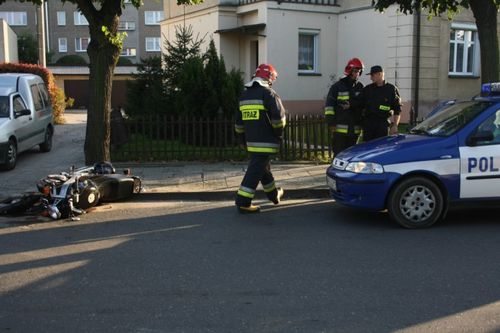 Wymusił pierwszeństwo - zdjęcia